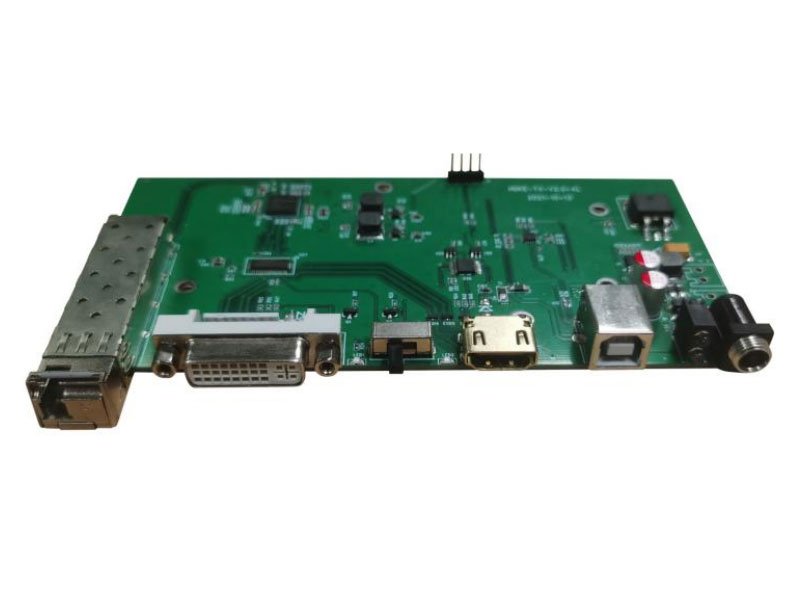 無損傳輸混合型光纖KVM延長板