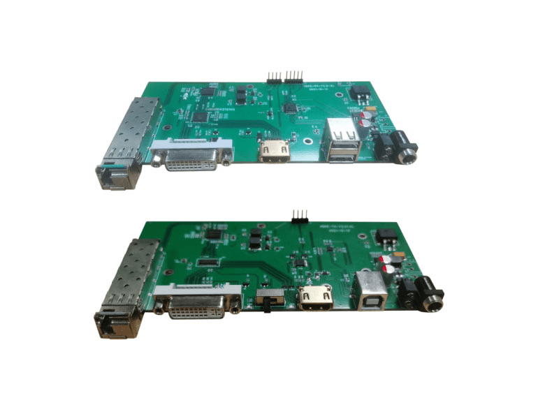 無(wú)壓縮傳輸光纖KVM延長(zhǎng)板